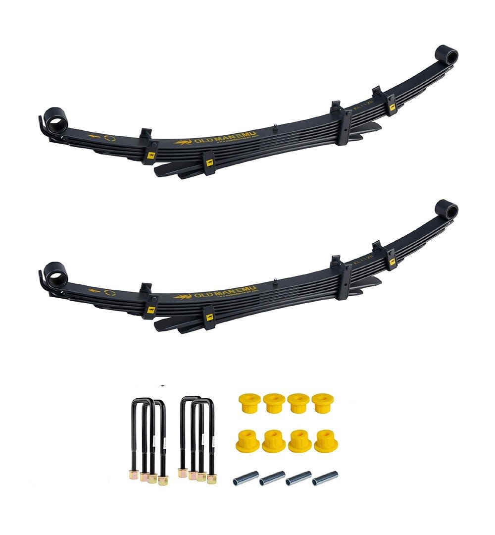 KIT BALLESTAS REFORZADAS OME +600 KG TOYOTA HILUX 2016+